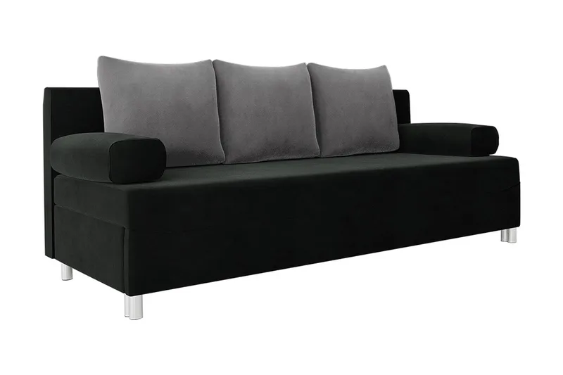Skatteg Sofa, Svart/Grå