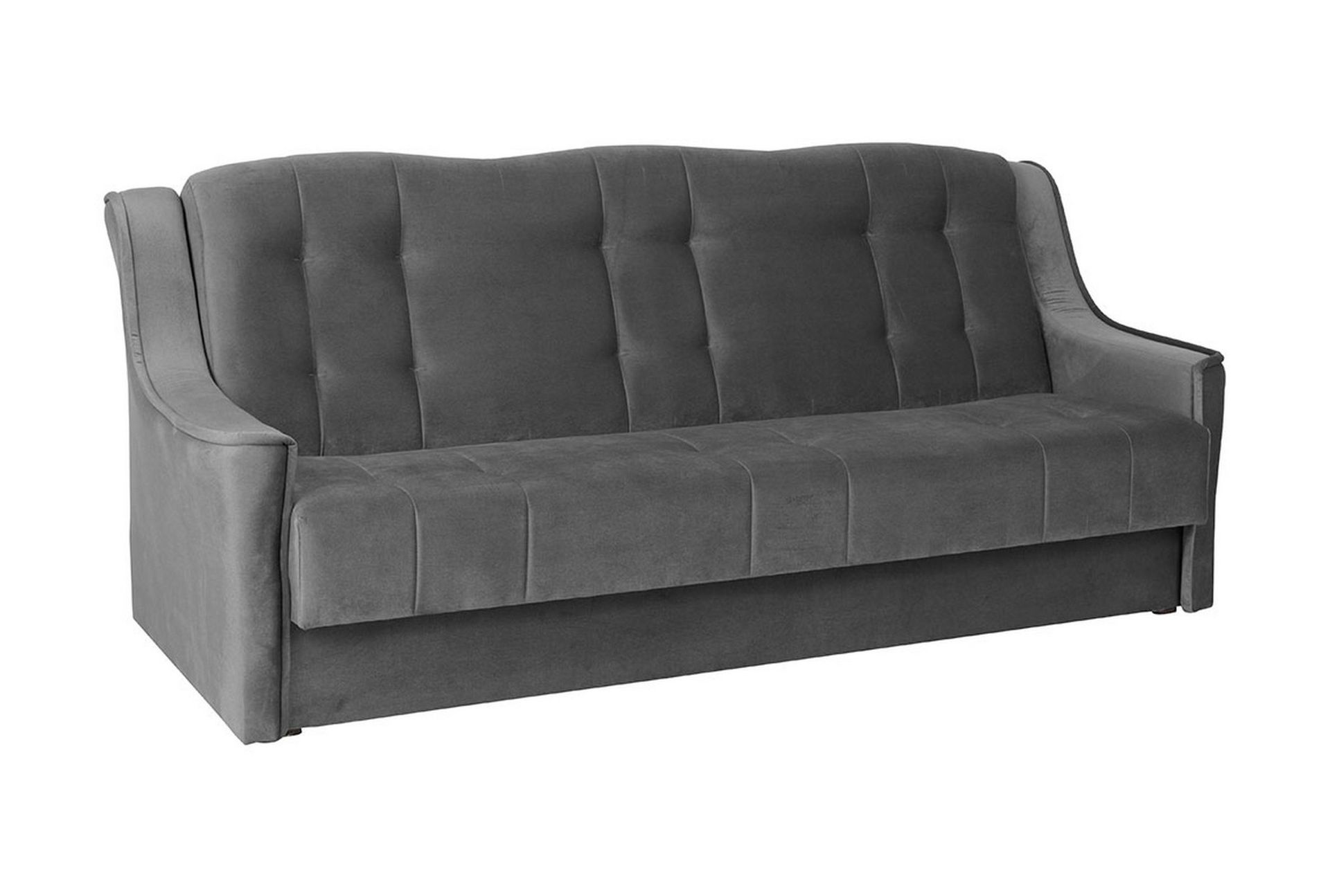Sofa Niagara - Svart/Grå - Møbler - Sofaer - Sovesofaer - 3 seters sovesofa