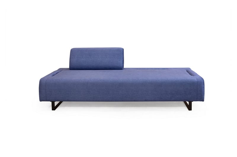 Southburn 3-seter Sovesofa 90x220 cm i Stoff med Løse Ryggputer - Blå - Møbler - Sofaer - Sovesofaer - 3 seters sovesofa