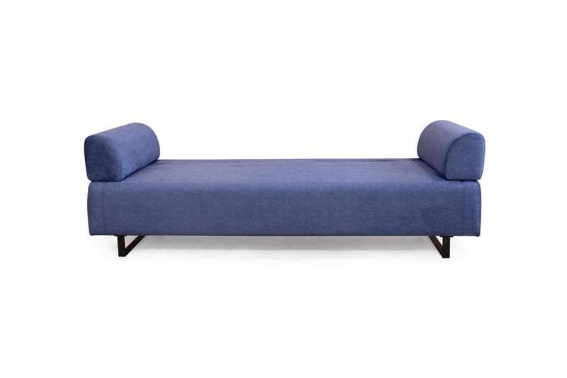 Southburn 3-seter Sovesofa 90x220 cm i Stoff med Løse Ryggputer - Blå - Møbler - Sofaer - Sovesofaer - 3 seters sovesofa