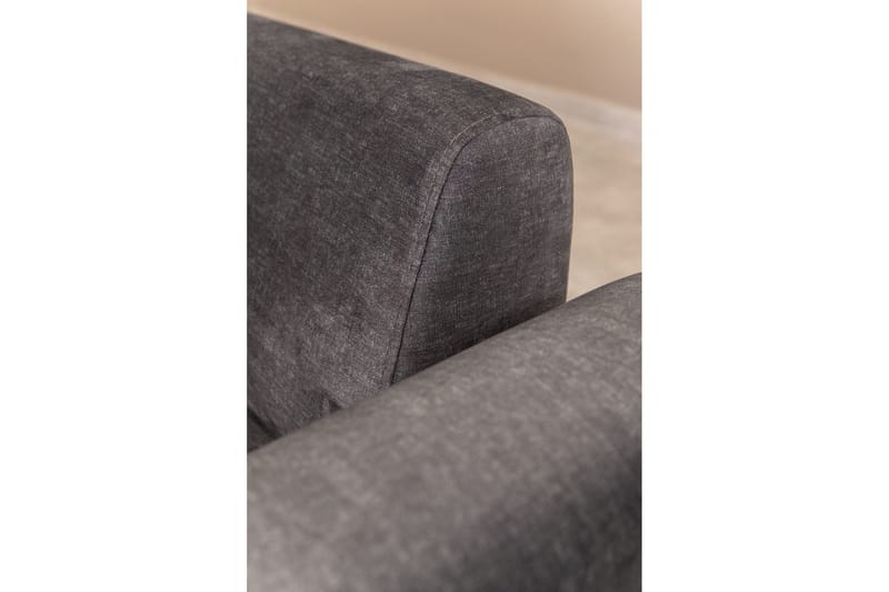 Southburn 3-seter Sovesofa 90x220 cm i Stoff med Løse Ryggputer - Svart - Møbler - Sofaer - Sovesofaer - 3 seters sovesofa