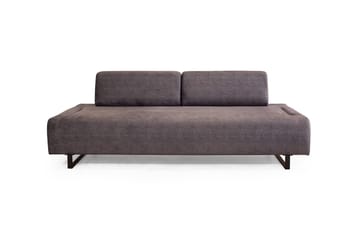Southburn 3-seter Sovesofa 90x220 cm i Stoff med Løse Ryggputer - Svart - Møbler - Sofaer - Sovesofaer - 3 seters sovesofa
