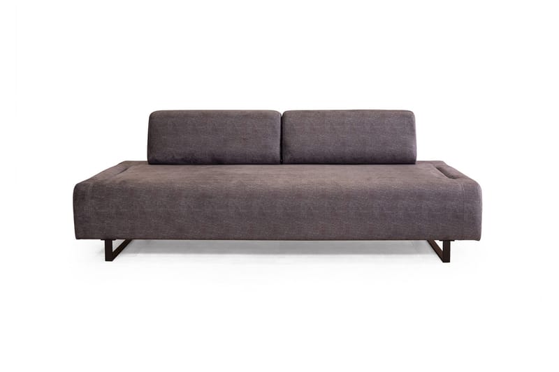 Southburn 3-seter Sovesofa 90x220 cm i Stoff med Løse Ryggputer - Svart - Møbler - Sofaer - Sovesofaer - 3 seters sovesofa