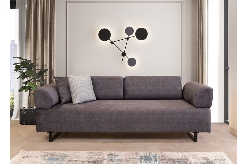 Southburn Sovesofa 3-seters - Antrasitt - Møbler - Sofaer - Sovesofaer - 3 seters sovesofa