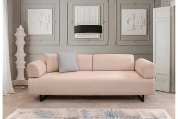 Southburn Sovesofa 3-seters - Beige - Møbler - Sofaer - Sovesofaer - 3 seters sovesofa