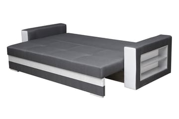 Sovesofa 236cm - Brun - Møbler - Sofaer - Sovesofaer - 3 seters sovesofa