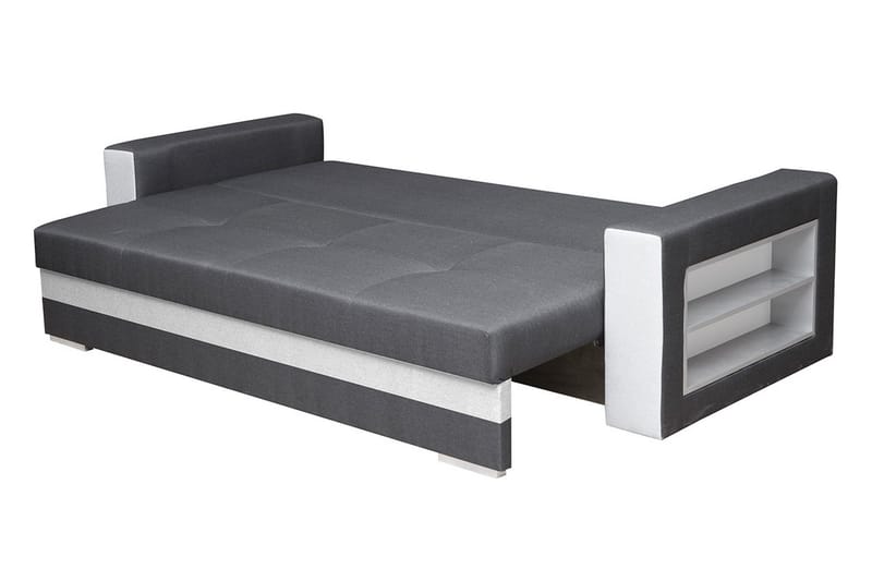 Sovesofa 236cm - Brun - Møbler - Sofaer - Sovesofaer - 3 seters sovesofa