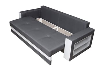 Sovesofa 236cm - Brun - Møbler - Sofaer - Sovesofaer - 3 seters sovesofa