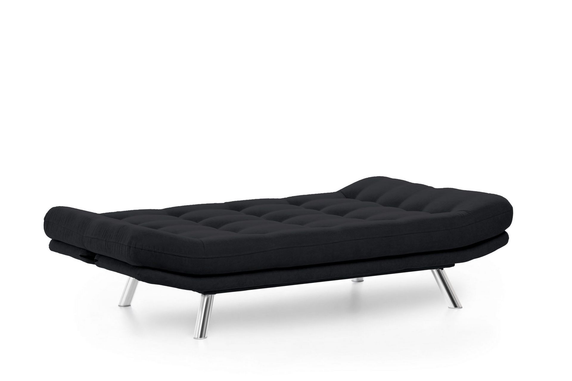 Sovesofa 3-seter Perc 200x104 cm - Svart - Møbler - Sofaer - Sovesofaer - 3 seters sovesofa