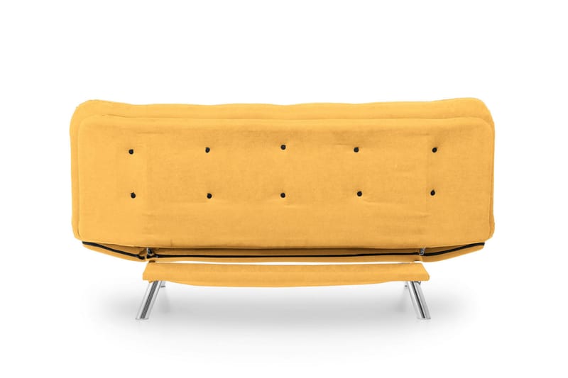 Sovesofa 3-seter Perc 200x104 cm - Sennepsgul - Møbler - Sofaer - Sovesofaer - 3 seters sovesofa