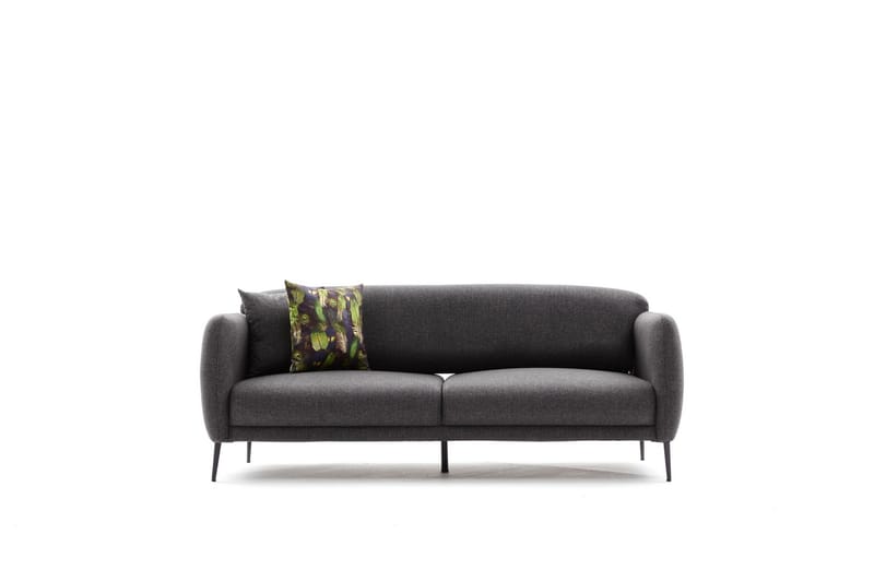 Sovesofa 3-seters Genna 180x90 cm - Antrasitt - 3 seters sovesofa