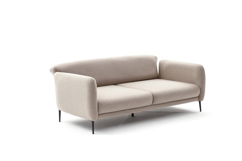 Sovesofa 3-seters Genna 180x90 cm - Beige - 3 seters sovesofa