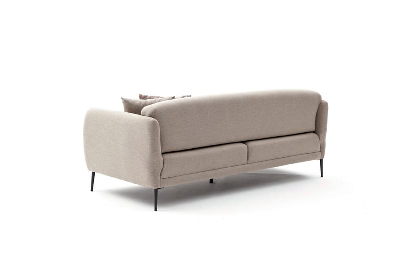 Sovesofa 3-seters Genna 180x90 cm - Beige - 3 seters sovesofa