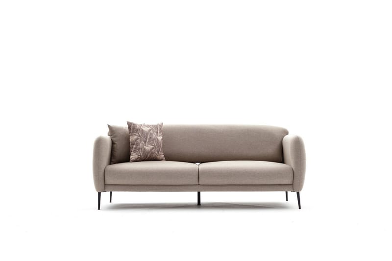 Sovesofa 3-seters Genna 180x90 cm - Beige - 3 seters sovesofa