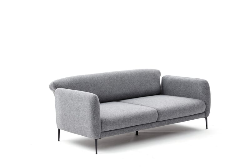 Sovesofa 3-seters Genna 180x90 cm - Grå - Møbler - Sofaer - Sovesofaer - 3 seters sovesofa