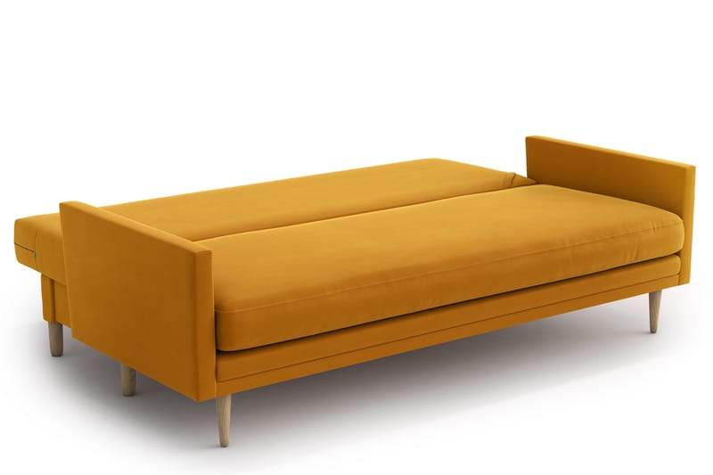 Sovesofa Alory 3-seter - Gul - 3 seters sovesofa