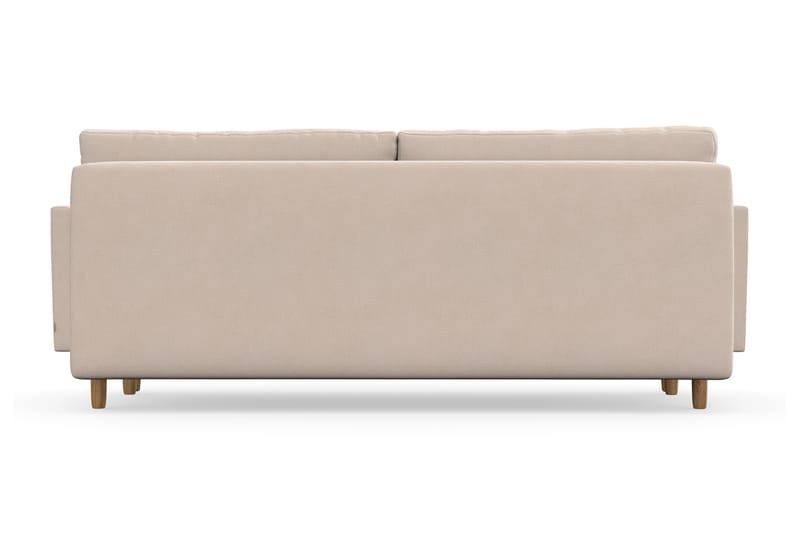 Sovesofa Alory med Oppbevaring 3-seter - Beige - 3 seters sovesofa