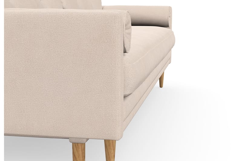 Sovesofa Alory med Oppbevaring 3-seter - Beige - 3 seters sovesofa