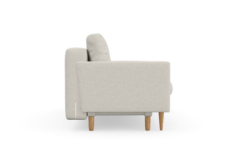 Sovesofa Alory med Oppbevaring 3-seter - Beige/Grå - 3 seters sovesofa