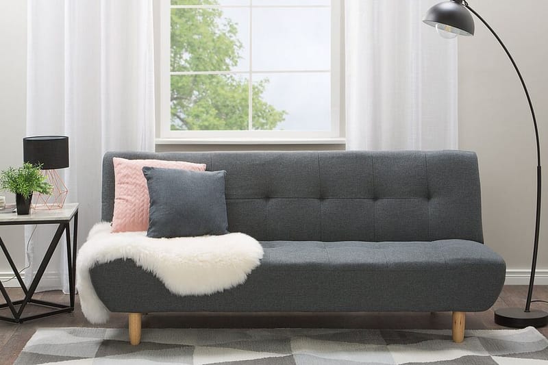 Sovesofa Alsten 182 cm - Grå - Møbler - Sofaer - Sovesofaer - 3 seters sovesofa