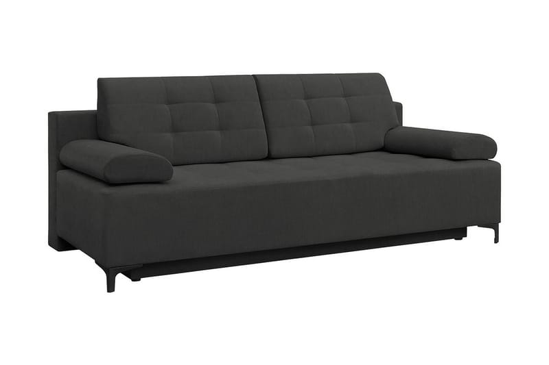 Sovesofa Brassington - Svart - 3 seters sovesofa