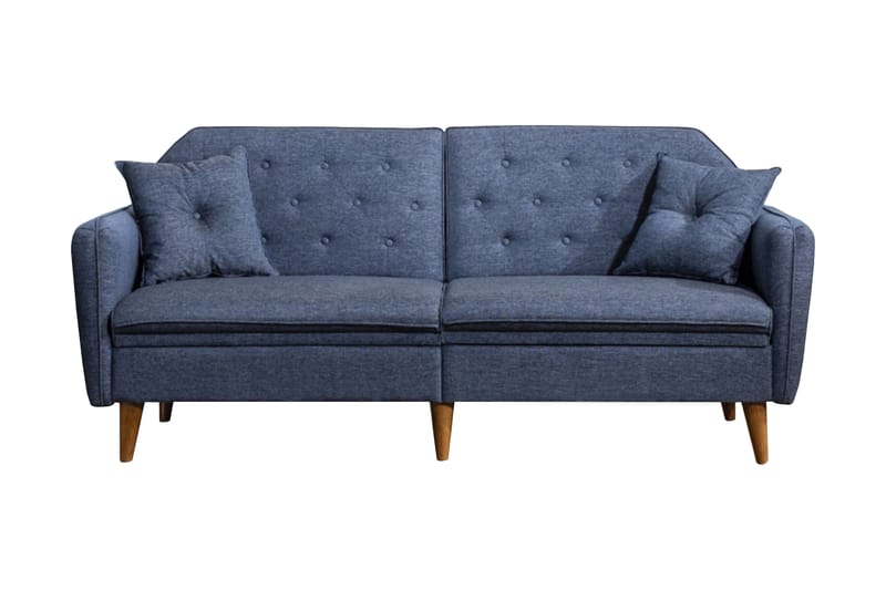 Sovesofa Buddi 3-seter - Mørkeblå - 3 seters sovesofa