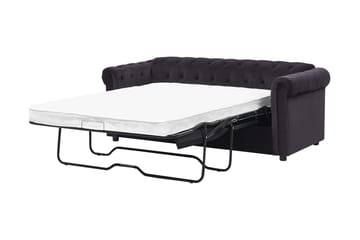 Sovesofa Cayenna - Svart - Møbler - Sofaer - Sovesofaer - 3 seters sovesofa