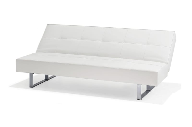 Sovesofa Derby 88 cm - Hvit - 3 seters sovesofa