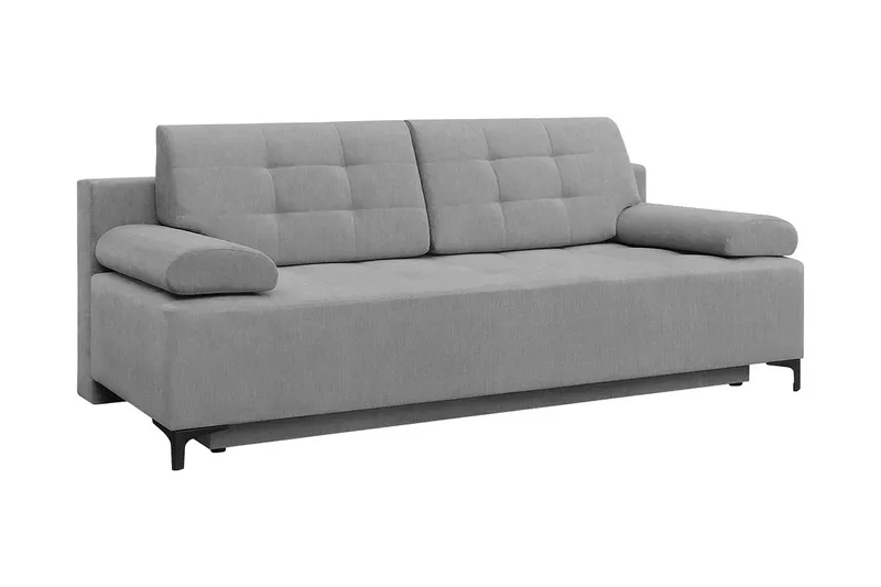 Sovesofa FABIO LED-belysning, Grå