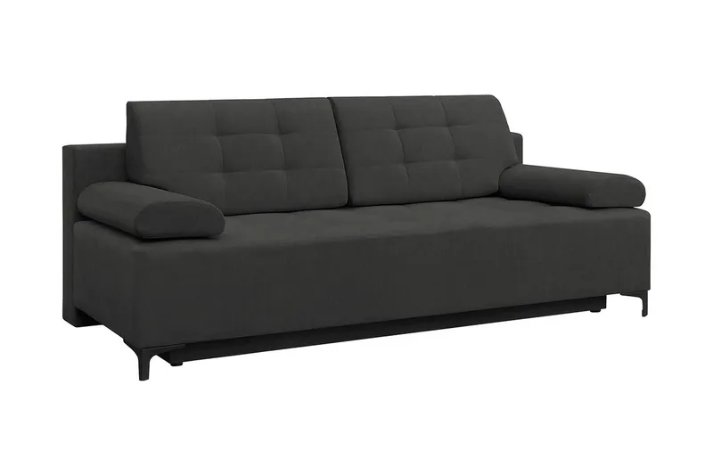 Sovesofa FABIO LED-belysning, Svart