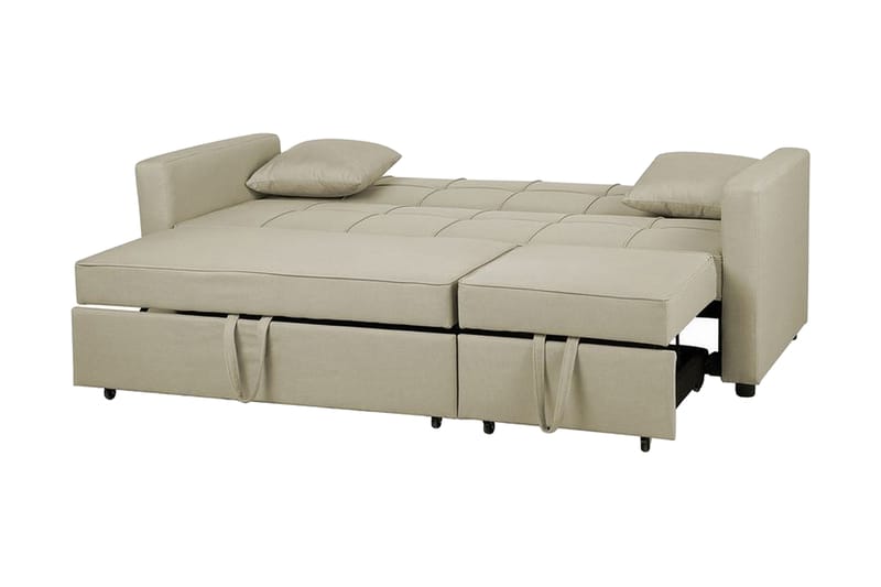 Sovesofa Glomma 207 cm - Beige - 3 seters sovesofa