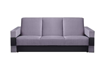Sovesofa Gordia 222x88x89 cm - Grå - Møbler - Sofaer - Sovesofaer - 3 seters sovesofa