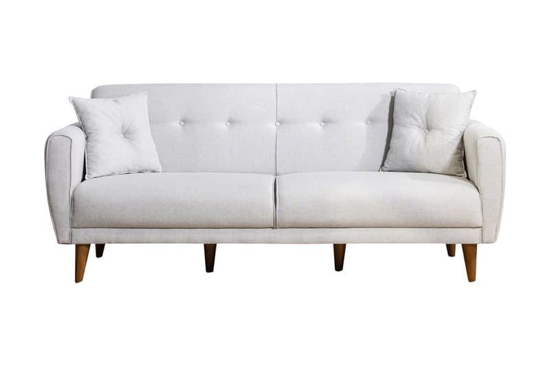 Sovesofa Kajla 3-seter - Beige - 3 seters sovesofa