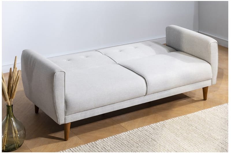 Sovesofa Kajla 3-seter - Beige - 3 seters sovesofa