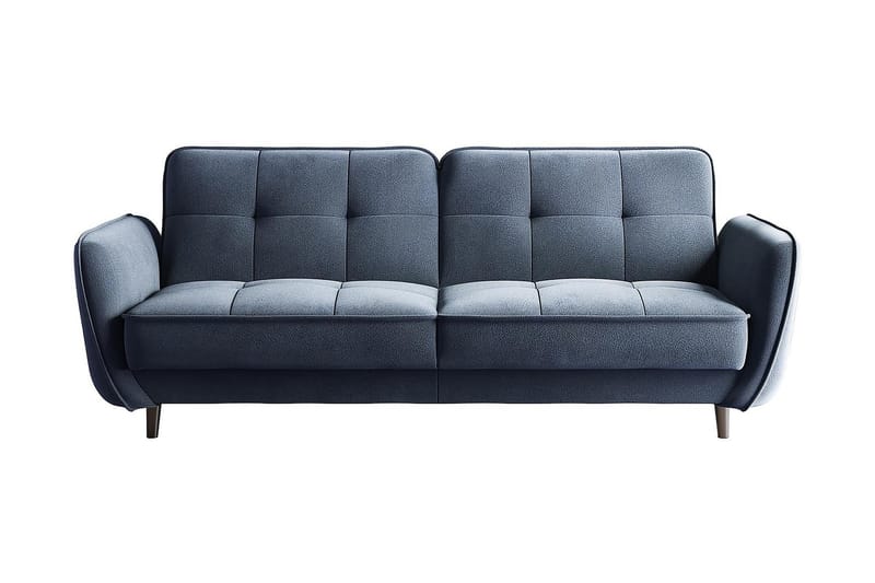 Sovesofa Kaval 3-seters - Blå - Møbler - Sofaer - Sovesofaer - 3 seters sovesofa