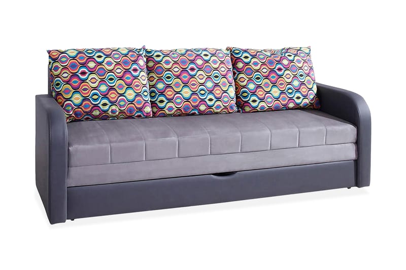 Sovesofa Lido 208x75x86 cm, Lilla