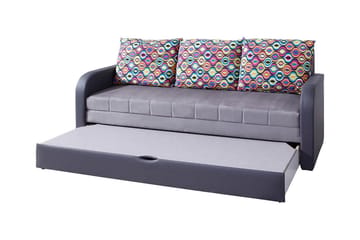 Sovesofa Lido 208x75x86 cm - Lilla - Møbler - Sofaer - Sovesofaer - 3 seters sovesofa