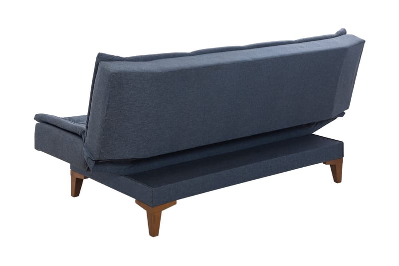 Sovesofa Longburn 3-seters 106x187 - Mørkeblå - 3 seters sovesofa