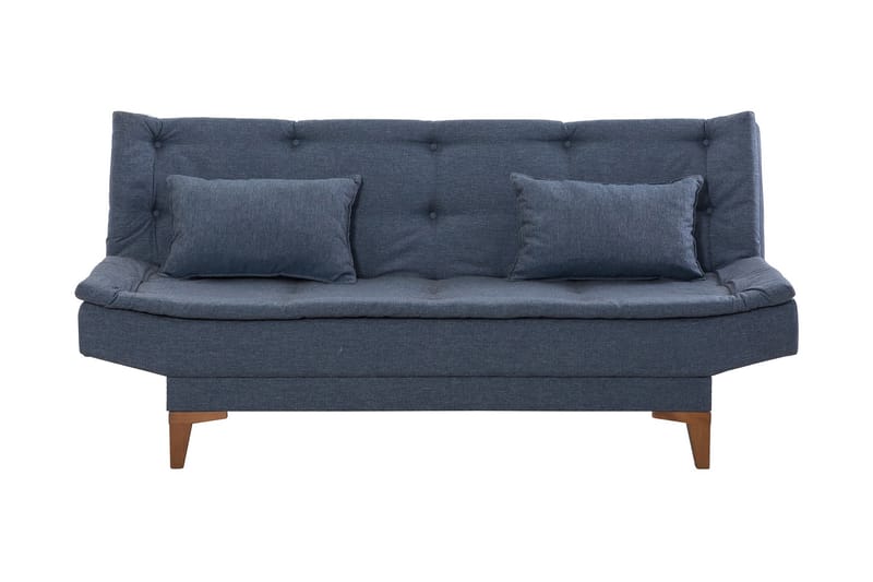 Sovesofa Longburn 3-seters 106x187 - Mørkeblå - 3 seters sovesofa