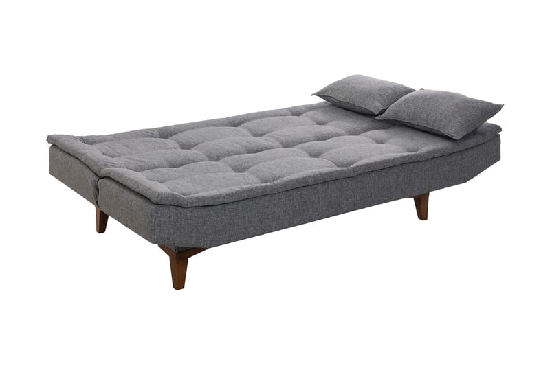 Sovesofa Longburn 3-seters 106x188 - Mørkegrå - 3 seters sovesofa