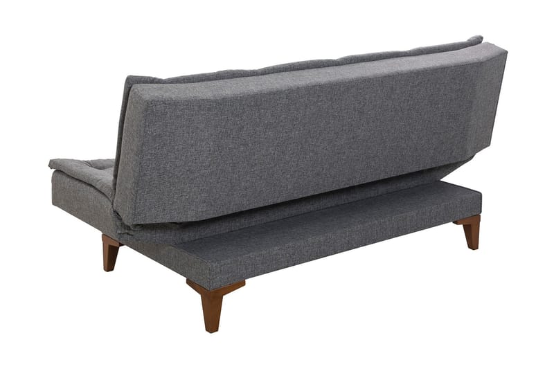 Sovesofa Longburn 3-seters 106x188 - Mørkegrå - 3 seters sovesofa