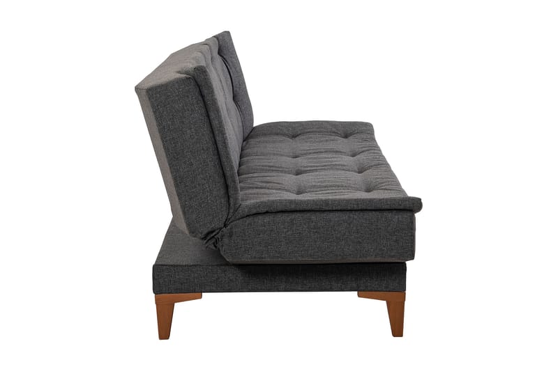 Sovesofa Longburn 3-seters 106x192 - Antrasitt - 3 seters sovesofa