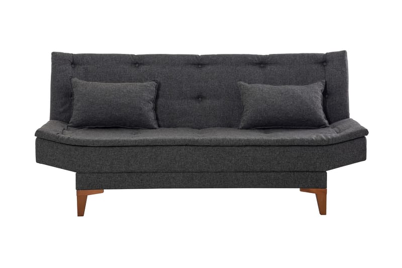 Sovesofa Longburn 3-seters 106x192 - Antrasitt - 3 seters sovesofa