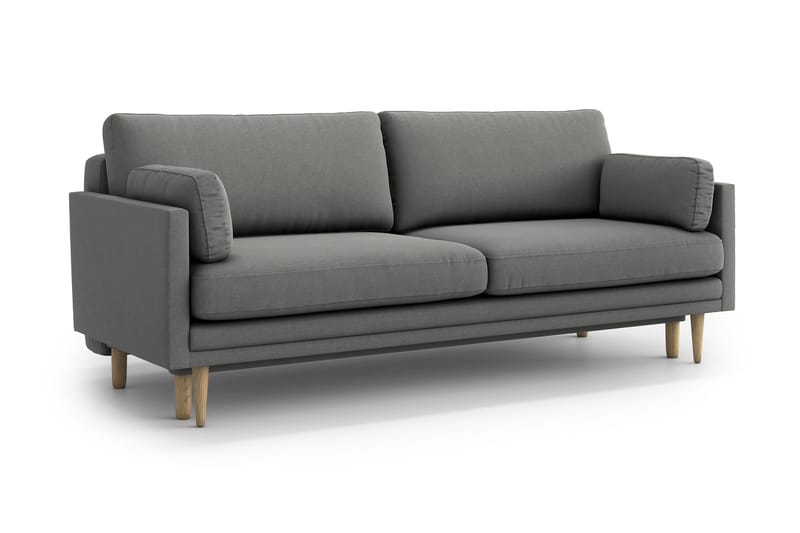 Sovesofa Minelle 3-seter - Grå - 3 seters sovesofa