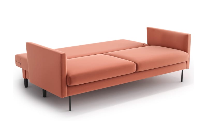 Sovesofa Nordquist 3-sits - Rosa - 3 seters sovesofa