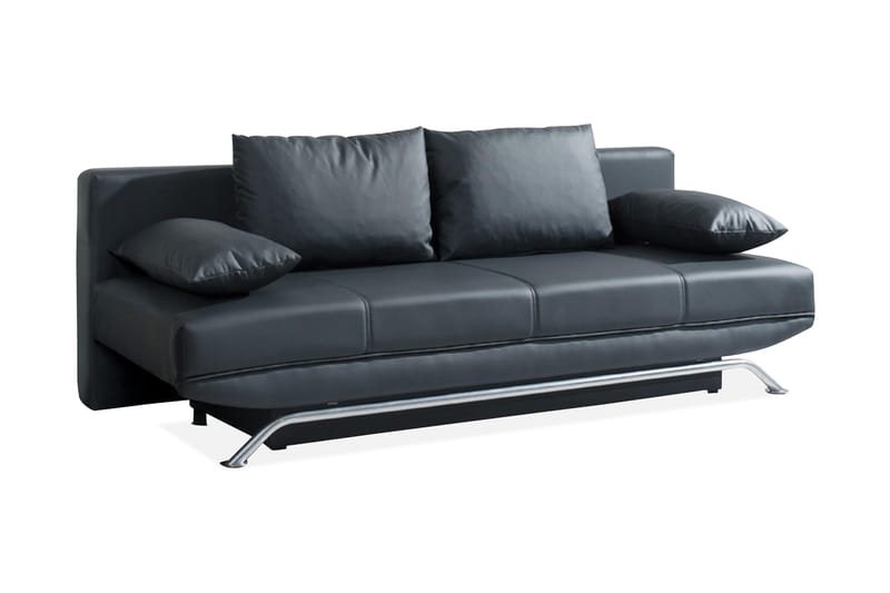 Sovesofa Olier 200x100x85 cm - Skinnsofaer - 3 seters sovesofa