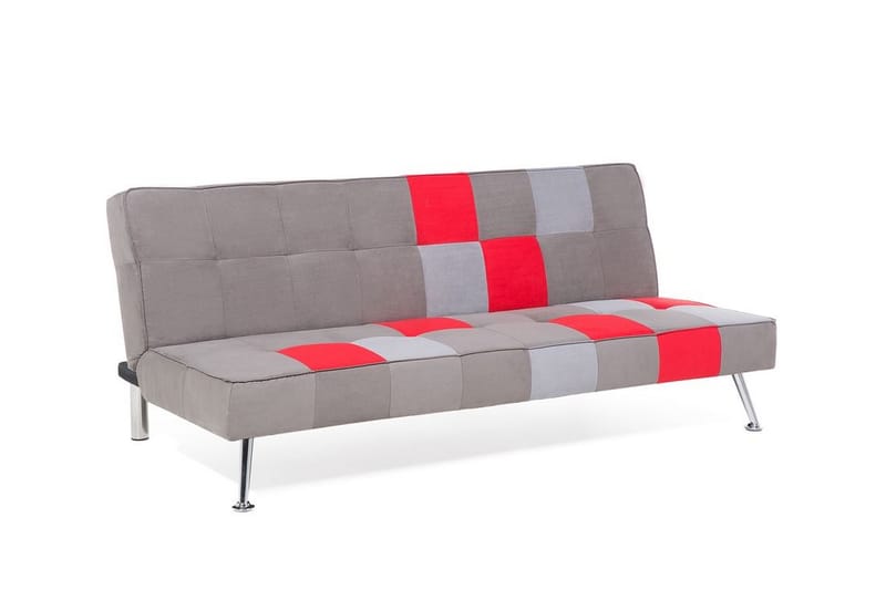 Sovesofa Olsker 178 cm - Grå - 3 seters sovesofa