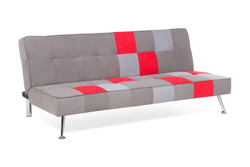 Sovesofa Olsker 178 cm - Grå - 3 seters sovesofa