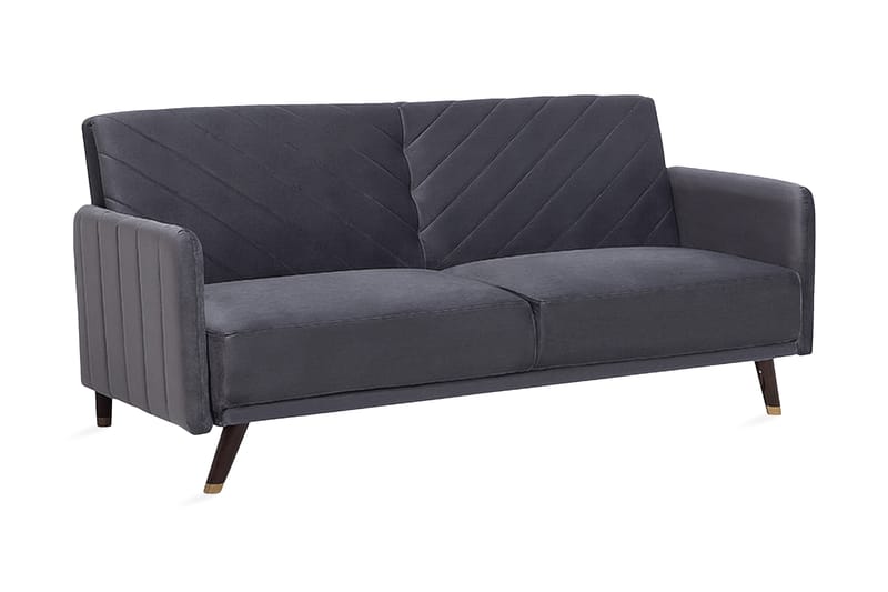 Sovesofa Senja 200 cm - Grå - 3 seters sovesofa