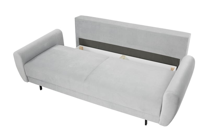 Sovesofa Silvia 226x98x95 cm - Fløyelssofaer - 3 seters sovesofa